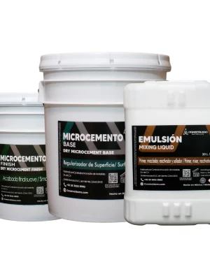 30 M2 – KIT MICROCEMENTO MUROS Y PLAFONES EXTRA LISOS.