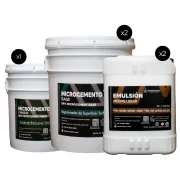 30 M2 – KIT MICROCEMENTO SISTEMA COMPLETO