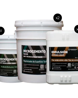 30 M2 – KIT MICROCEMENTO SISTEMA COMPLETO