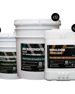 480 M2 – KIT MICROCEMENTO SISTEMA COMPLETO