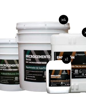 60 M2 – KIT MICROCEMENTO SISTEMA COMPLETO