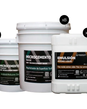 120 M2 – KIT MICROCEMENTO SISTEMA COMPLETO